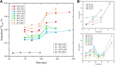 Shifting microbial communities perform anaerobic oxidation of methane and methanogenesis in sediments from the Shenhu area of northern south China sea during long-term incubations